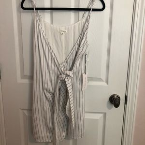 Tie dress NWT